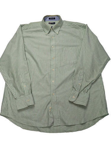 Chemise chaps verte rayures - chemise,