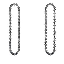 Lot 2/3/4 Chaines Mini Tronçonneuse 6" Résistante Usure Scie Sans Fil Électrique