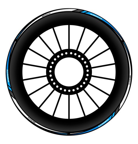 Kit autocollants jantes bmw - kit,