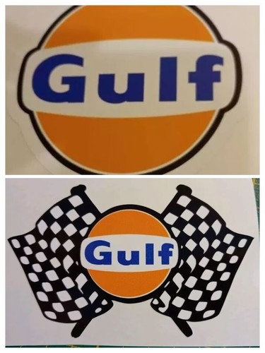 Autocollant gulf - autocollant,