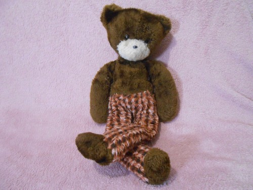 Peluche doudou ours marron - , à