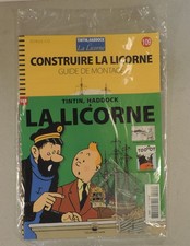 Tintin Construire la Licorne no 109 caps de mouton maquette Herge Hachette neuf