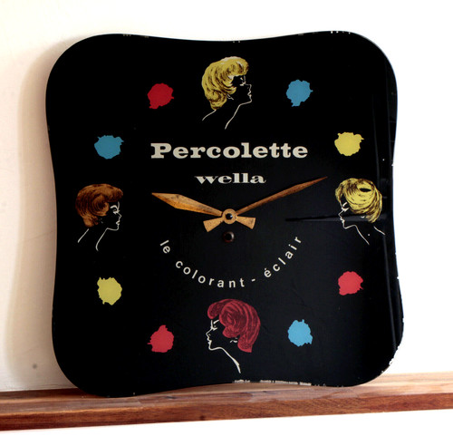 Rare pendule publicitaire - rare, en