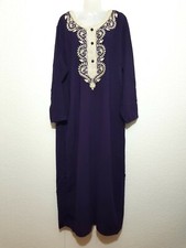 Abaya Maxikleid Robe De Soirée Arabe Takschita Jellabiya Djelaba EID M - XXXL