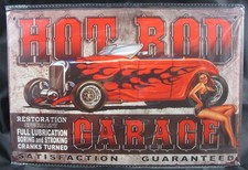 HOT ROD GARAGE VOITURE PIN UP