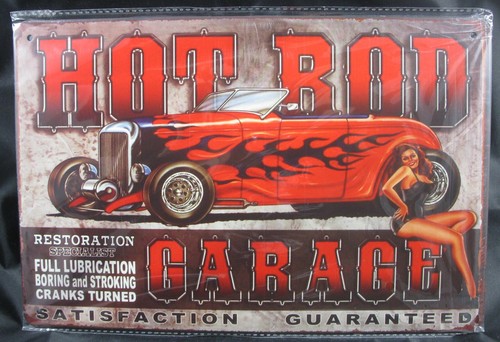 Hot rod garage voiture pin - rod,