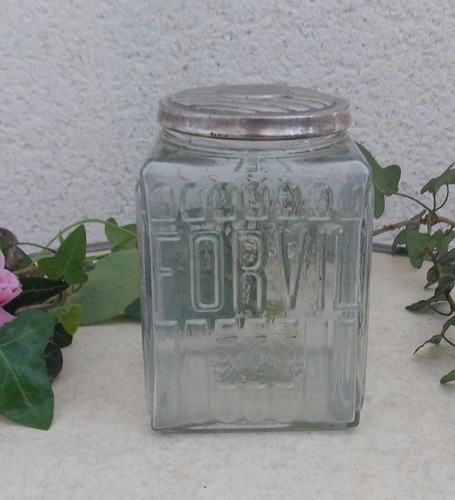 Ancien flacon verre - ancien,