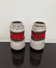 Vases Fat Lava West Germany