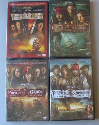 4dvd pirates des caraibes - 4dvd,