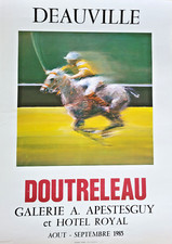 DOUTRELEAU - AFFICHE ORIGINALE