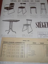 catalogue - dépliants siégel