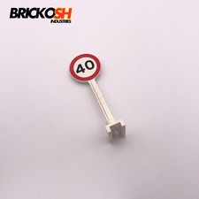 LEGO 14pb04 Road Sign Round 40