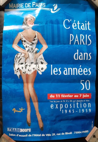 Affiche c etait paris - -",