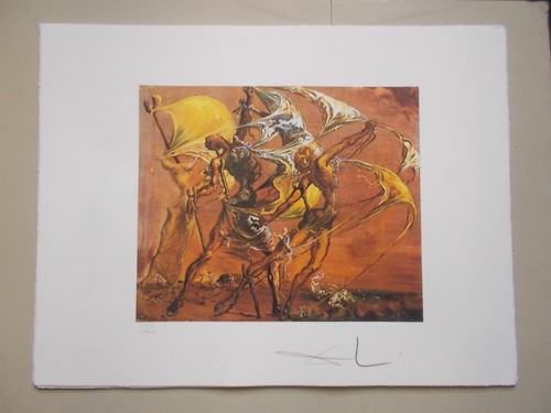 Lithographie salvador dali - ,,