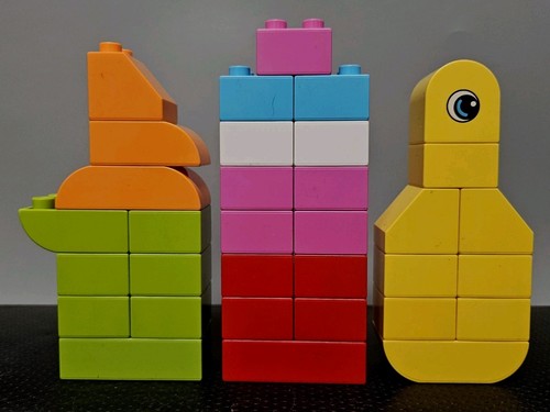 Lego duplo pink white green - pink,