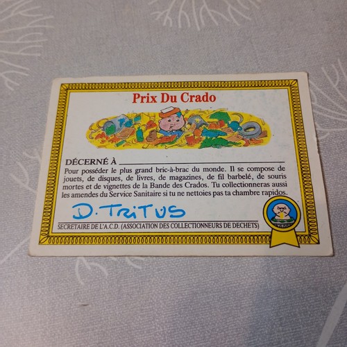 Panin topps les crados dos - panin,