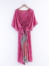 Robe Maxi Kaftan En Soie