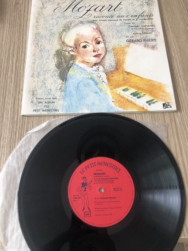 Livre disque mozart raconté - livre,