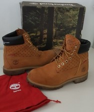 FW15 Supreme X Comme Des Garçons Timberland 6" Bottes UK 8.5 US 9 EU 43 CDG Blé