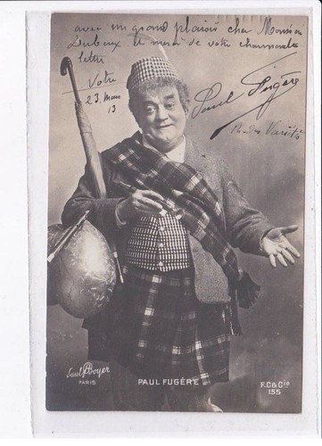 Autographe comedien