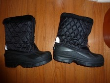Winter Snow Boots Unisex Black