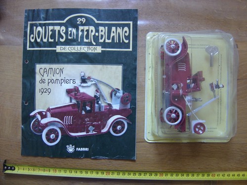 Camion pompiers 1929 - camion, jouets