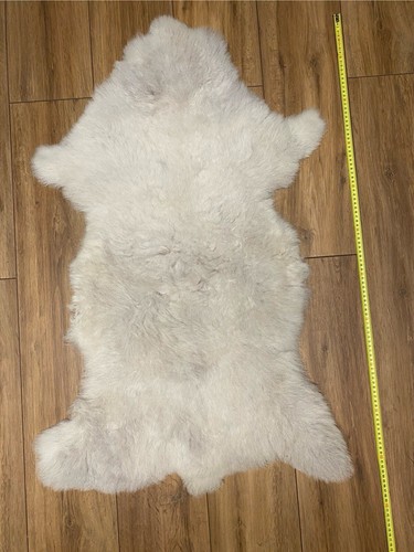 Vraie peau mouton naturelle - naturelle,
