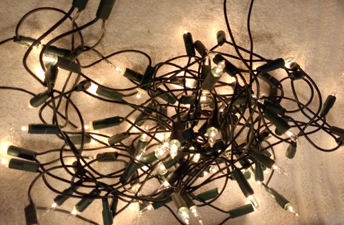 Ancienne guirlande noël - noël, 100