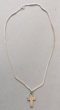 Collier croix pendentif argent