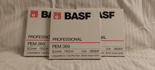 Bande magnétique basf pem 369 - bande,