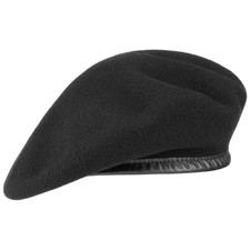 KANGOL ® ORIGINAL MONTY BÉRET BASQUE EN LAINE NOIR NEUF TENDANCE