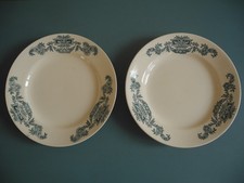 lot 2 assiettes Terre Fer
