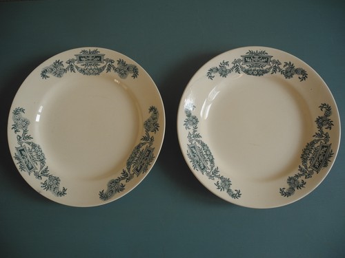 Lot assiettes terre fer - terre,