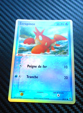 pokemon carte ecrapince brillante et  holo  53/97  2004 ex dragon rarissime mint