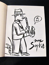 JAZZ LOUSTAL DEDICACE Soleils de nuit Ed. Casterman EO 1998 TBE