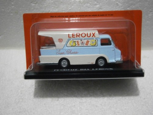 Fourgon miniature peugeot d4a - fourgon,