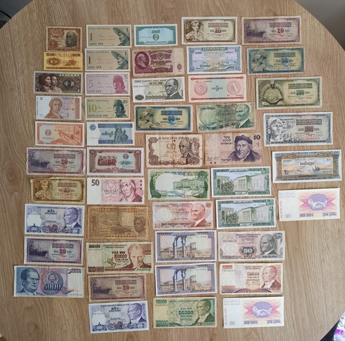 Lot billets monde - lot, 45