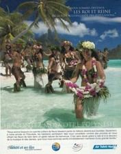 Publicité Papier - AIR TAHITI NUI de 2008