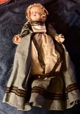 Poupée régionnale ancienne Normande? Celluloïd Petit collin tête d'aigle 35-N°5B