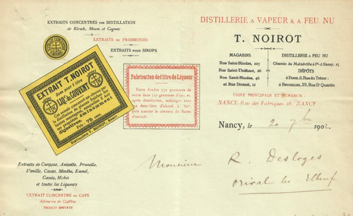 Facture 1902 extrait - 1902,