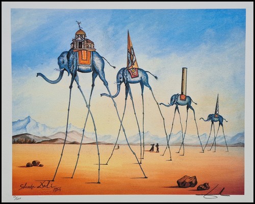 Salvador dali éléphants - *,