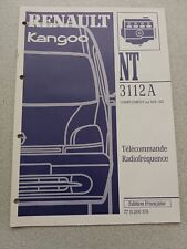 Rta Revue Manuel Technique Renault  Télécommande Radio Fréquence Kangoo 