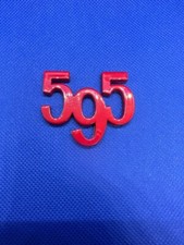 Logo 595 rouge Autocollant en