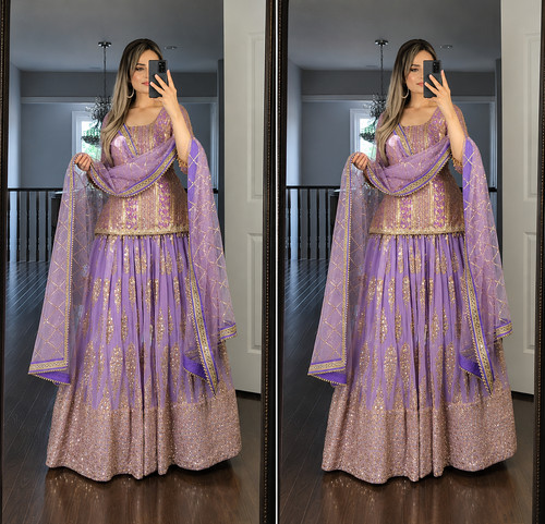 Neuf créateur lehenga choli - neuf,
