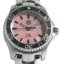 TAG HEUER Tag Heuer Link WJ1315-1 Pink Shell Dial Ladies