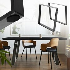 Set 2x pieds de table 80