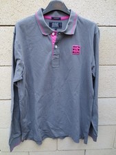 Polo SERGE BLANCO SB Quinze 15 gris rose L