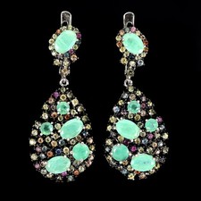 925 Argent Sterling Boucles