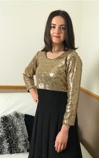 Robe corsage paillettes