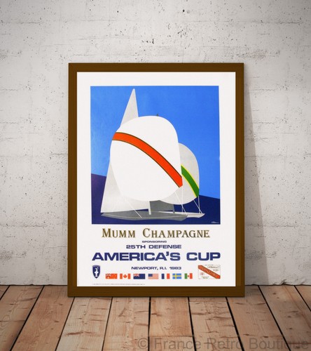 Poster affiche america cup - america's,